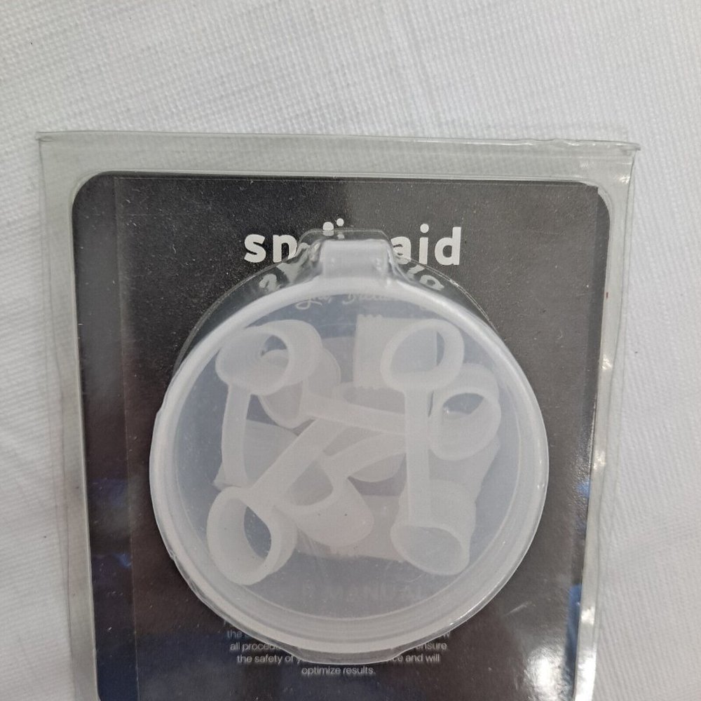 Snore Aid Sleep Help Nasal Passage Air Flow Silicone 6 Piece